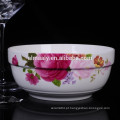 5 &quot;tigela de salada de porcelana